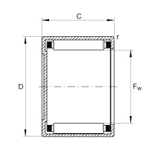 roulements BCE1616 INA