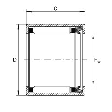 roulements SCE129-P INA