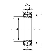 roulements 23120-E1-K-TVPB FAG