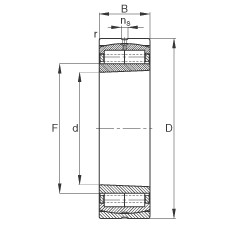 roulements Z-565531.ZL-K-C5 FAG