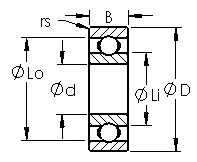 roulements 6313 AST