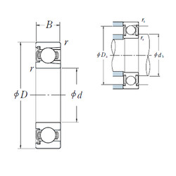 roulements BL 317 Z NSK