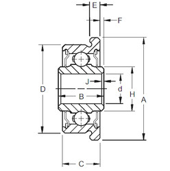 roulements F4DD Timken