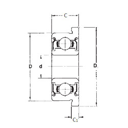 roulements F688ZZ FBJ