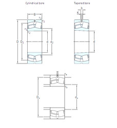 roulements 23126CCK/W33 SKF