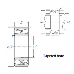 roulements 231/630BK NTN