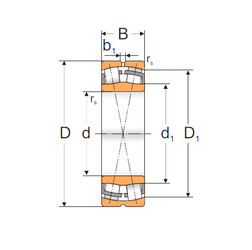 roulements 23232 MBW33 MPZ