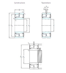 roulements 23140-2CS5K/VT143 SKF