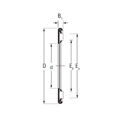 roulements AX 4,5 120 155 Timken