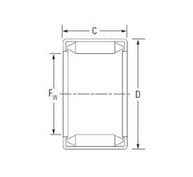 roulements DL 25 16 KOYO