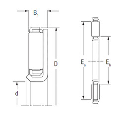 roulements FNTF-1026 Timken