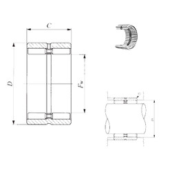 roulements GBR 486024 IKO