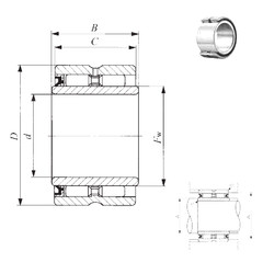 roulements GBRI 446828 U IKO