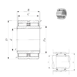 roulements GTRI 173425 IKO