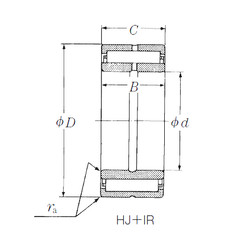 roulements HJ-8010440 + IR-648040 NSK