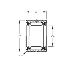 roulements HJ-405228,2RS Timken