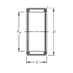 roulements HK1212 Timken