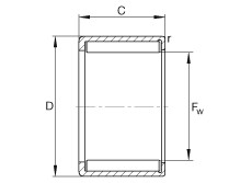 roulements HN2820 INA