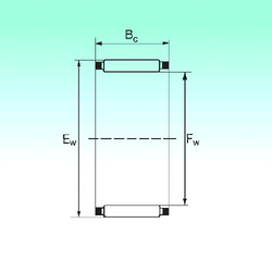 roulements K 40x47x18 NBS