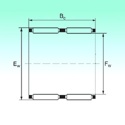 roulements K 58x65x36 - ZW NBS