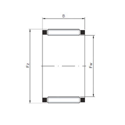 roulements K75x81x20 CX