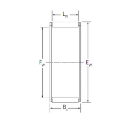 roulements K18X24X12BE KOYO