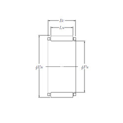 roulements KBK12×15×16.6 NTN