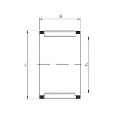 roulements KZK12X17X10 CX