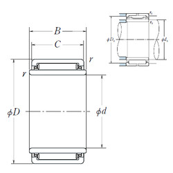 roulements LM1820 NSK