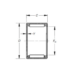 roulements MJ-681 Timken