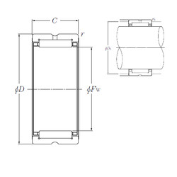 roulements MR182620 NTN