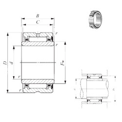 roulements NA 4910U IKO