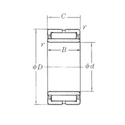 roulements NA4960 NSK