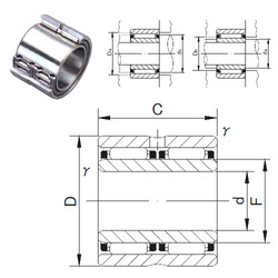 roulements NAFW 355540 JNS