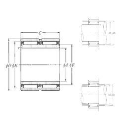 roulements NAO-17×30×26ZW NTN