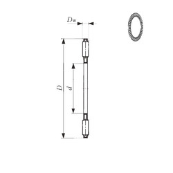 roulements NTB 4565 IKO