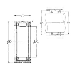 roulements RNA4905L NTN