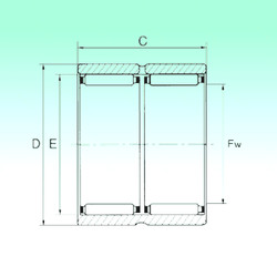 roulements RNAO 60x78x40 - ZW NBS