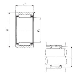 roulements TAF 142216/SG IKO