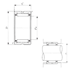 roulements TAF 405030/SG IKO