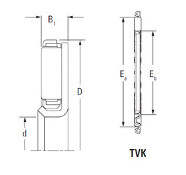 roulements TVK6378L KOYO