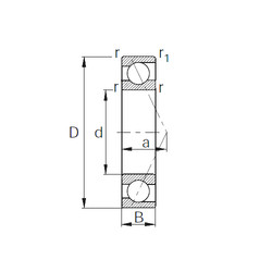 roulements 7204B KBC