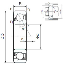 roulements 7230C NACHI