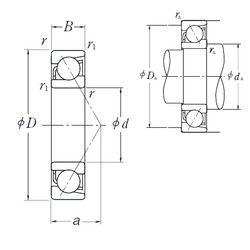 roulements 7256A NSK