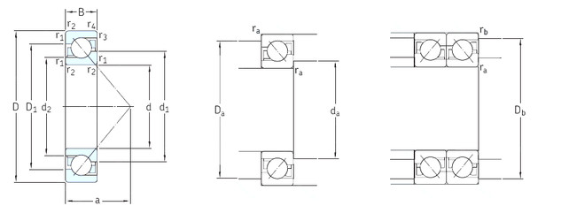 roulements 7316BEP SKF