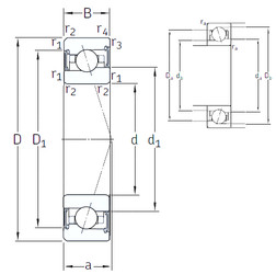 roulements VEX /S 70 /S 7CE1 SNFA