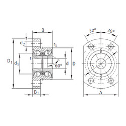 roulements ZKLFA0850-2Z INA