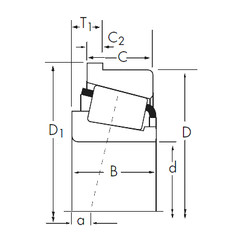 roulements XUA32215/YSB32215R Timken