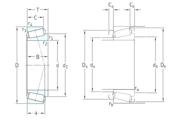 roulements 67985/67920/HA3VQ117 SKF