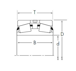 roulements 67390D/67320 Timken